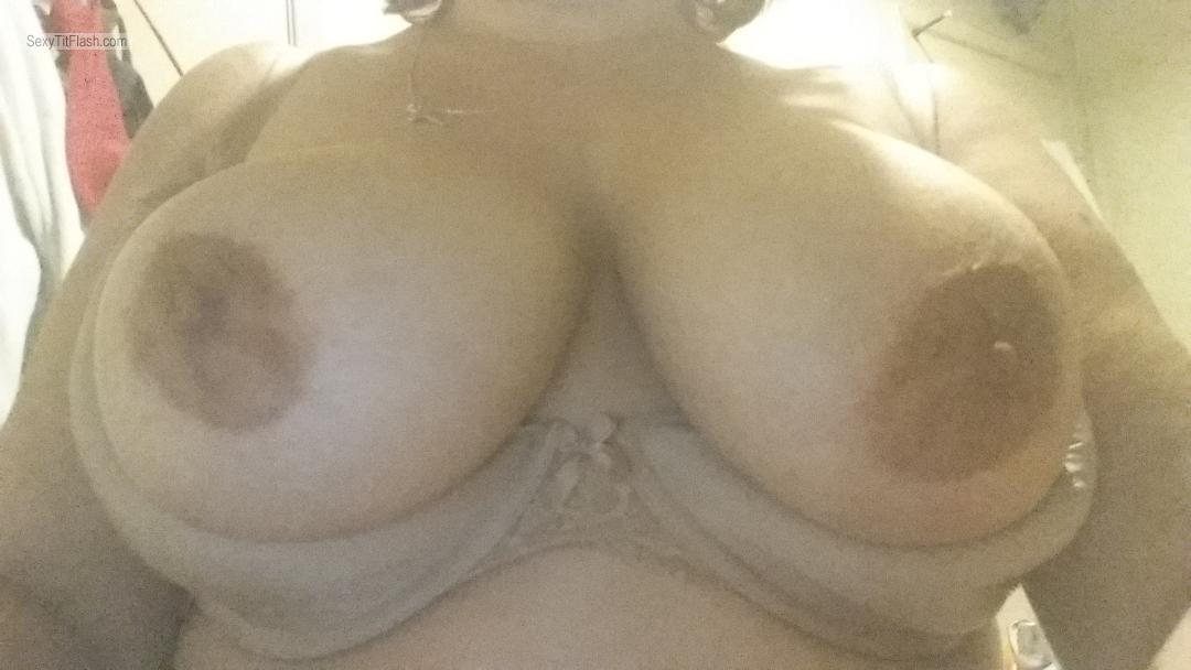 Big Tits Of My Girlfriend Selfie by Busty Hot Milf 39yo